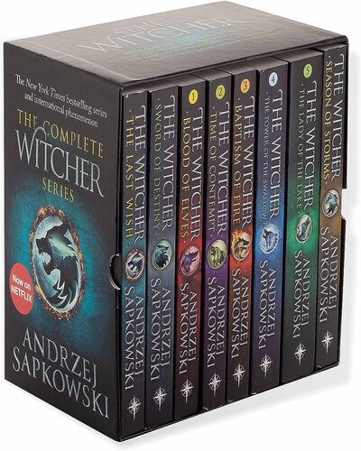 the witcher book series
